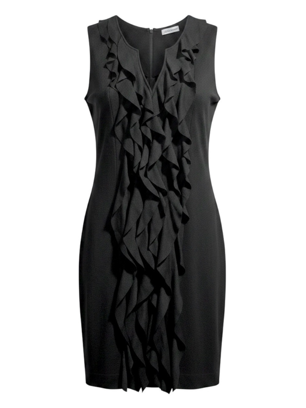 Calvin Klein Ruffled Knit Dress